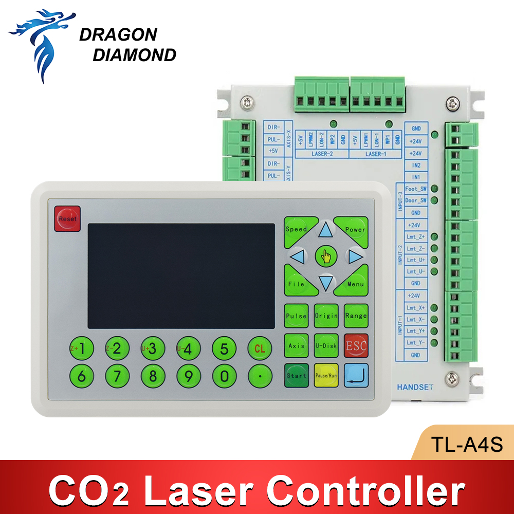 Industrial Laser Cutter - TL-A4S Co2 Lazer Kontrol Sistemi K40