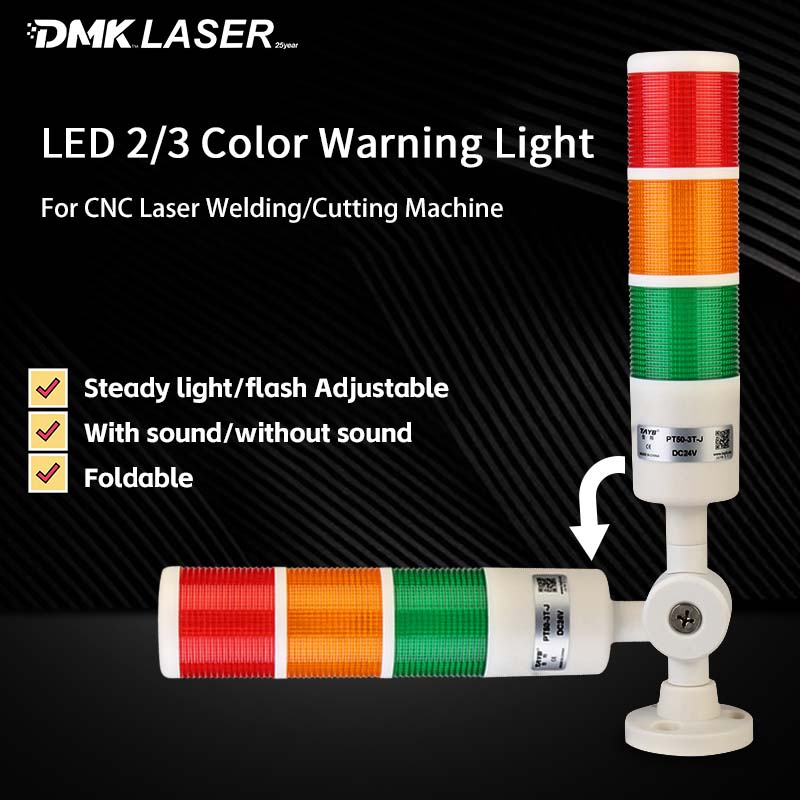 Industrial Laser Welding Machine - LED Üç Renkli Işık Sinyal Kulesi