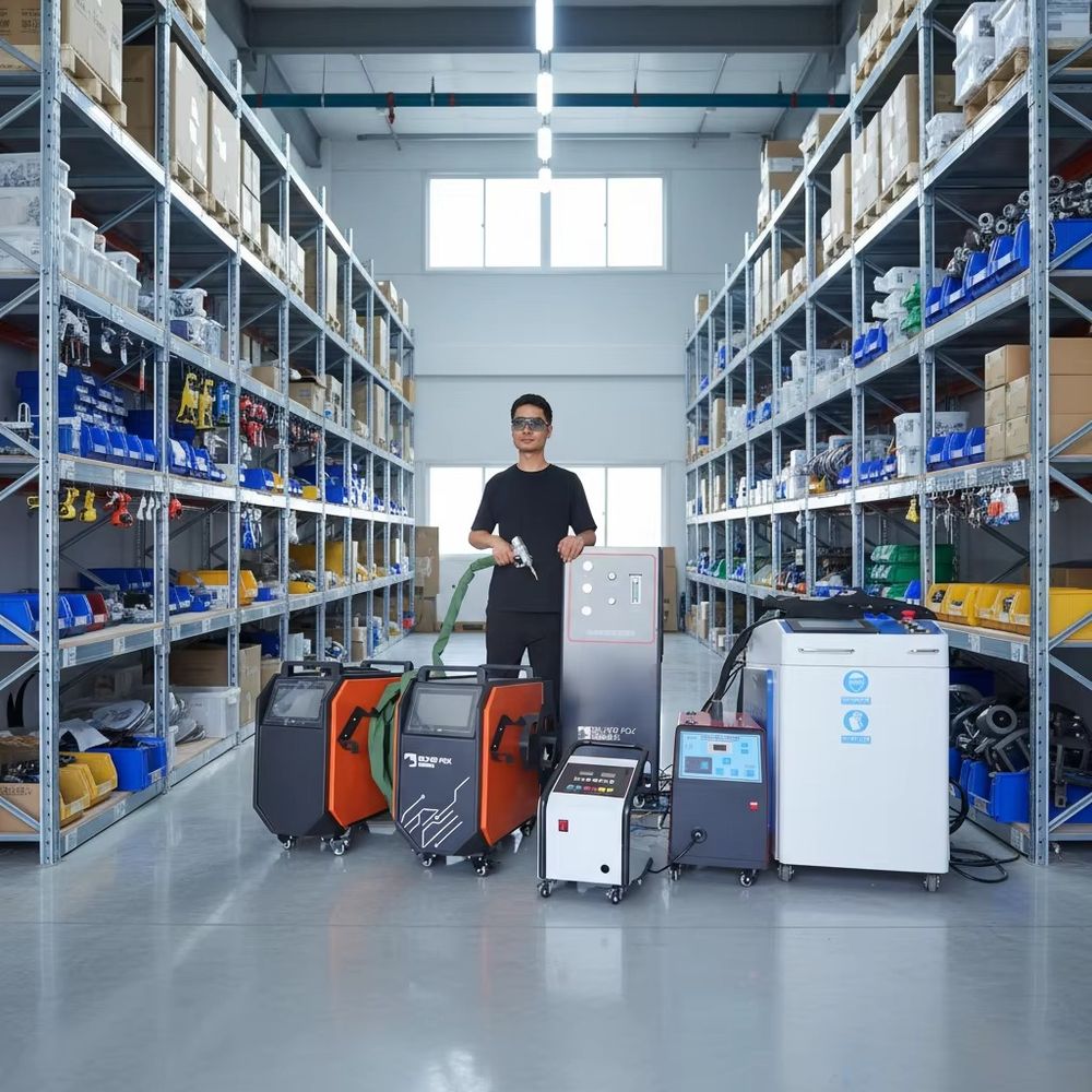 Industrial Handheld Laser Welding Machine - Endüstriyel Fiber Lazer Kaynak Makinesi Hava