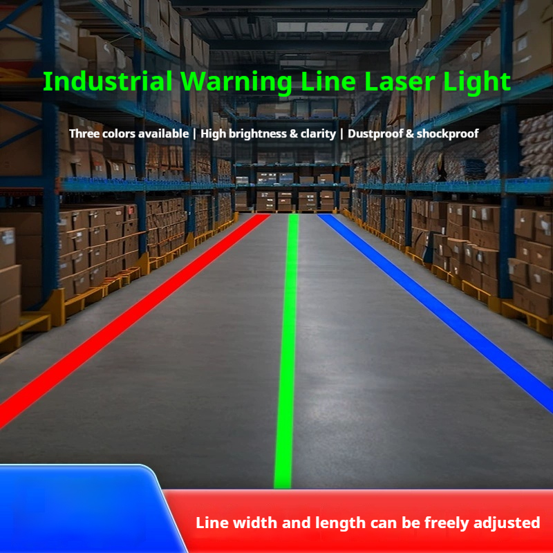 Industrial Laser Line Projector - Endüstriyel Tek Hatlı Lazer Işığı Güvenlik