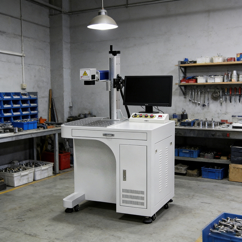Industrial Laser Marking - Fiber Lazer Markalama Makinesi 50W CNC