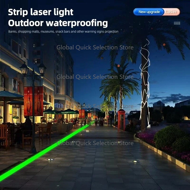 Industrial Laser Line Projector - Endüstriyel Sanal Lazer Güvenlik Çizgisi İşaret