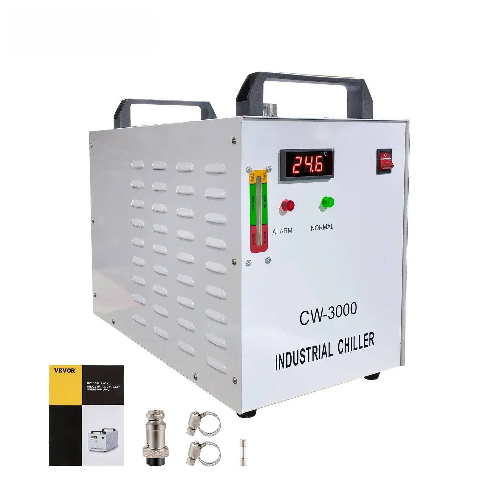 Laser Chiller Water Cooler - SIHAO CW-3000 Endüstriyel Sınıf CNC Lazer