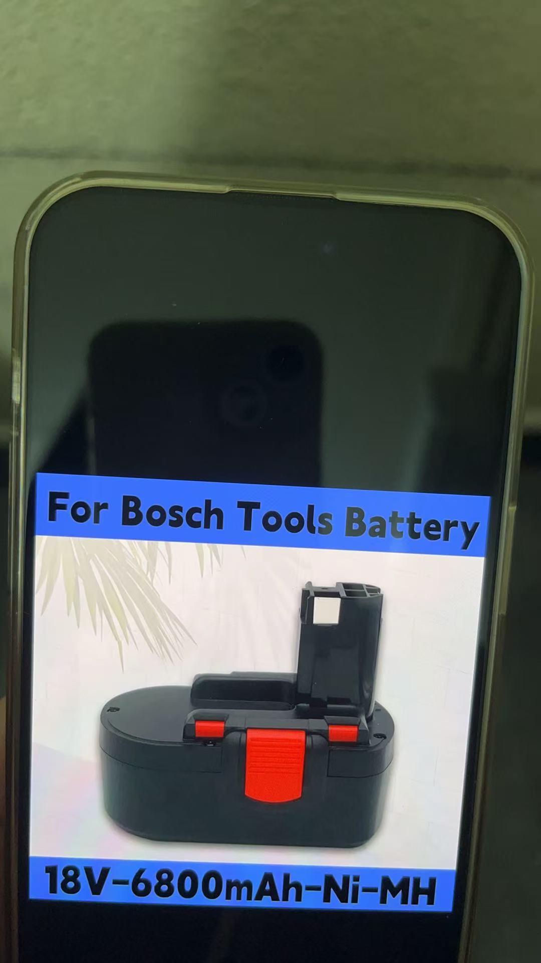 Bosch Drill Gsb 18V - 18 V 6800 mAh Pil Bosch