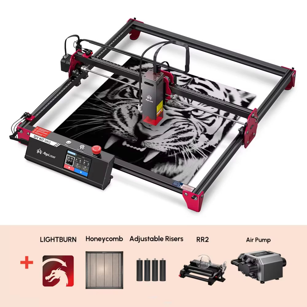 Industrial Laser Cutting Machine - Algolaser DIY KIT MK2 40*43cm CNC
