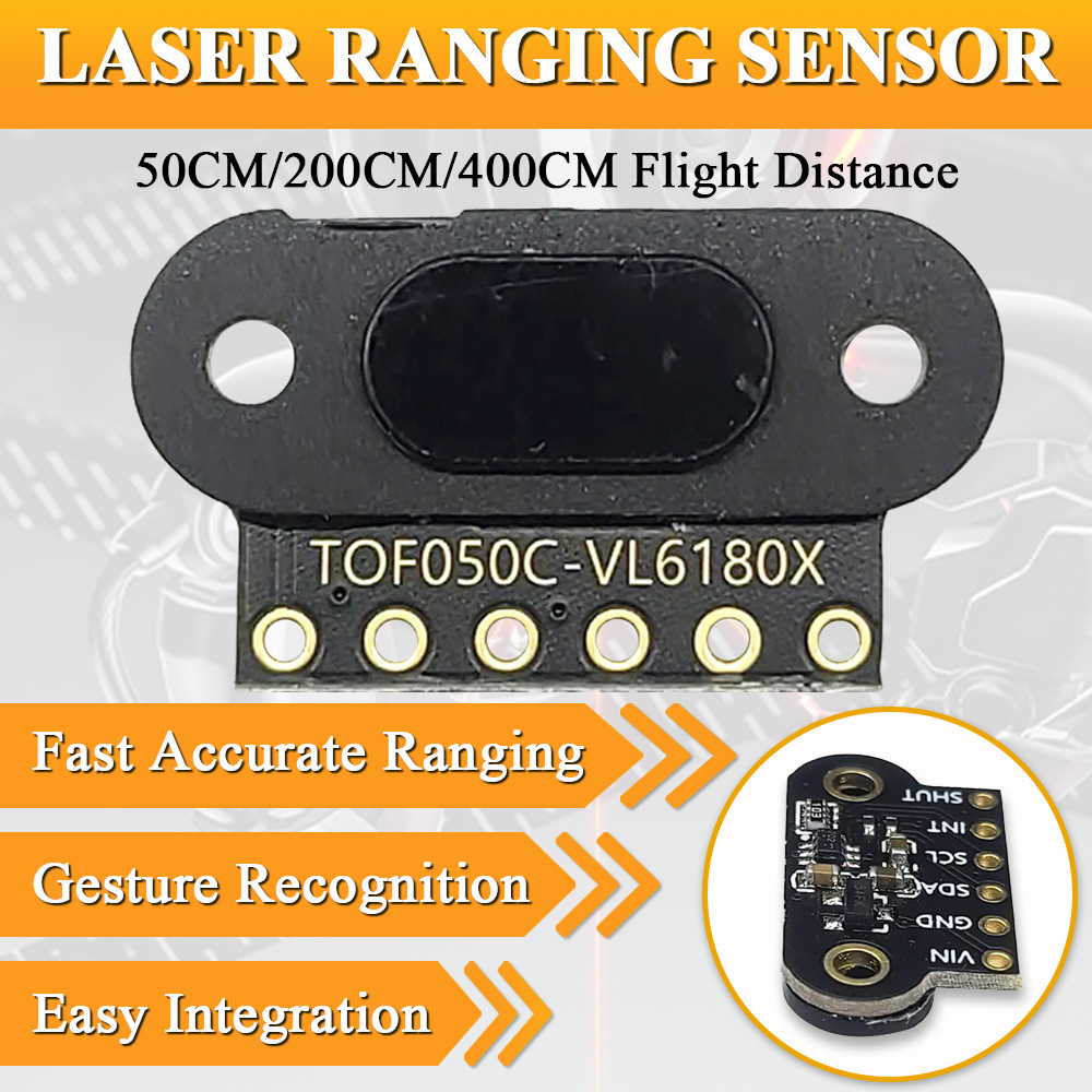 Industrial Laser Sensor - Arduino için lazer değişen sensör modülü