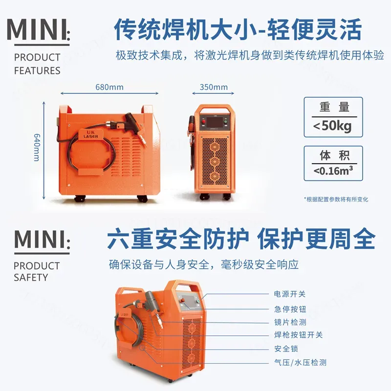 El Tipi Lazer Kaynak Makinesi  - Industrial Handheld Laser Welding Machine incelemesi ve fiyatı