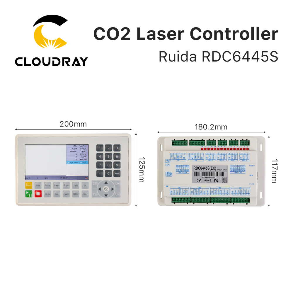 Ruida RDC6445 RDC6445G RDC6445 - Industrial Laser Cutter incelemesi ve fiyatı