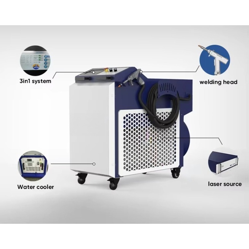 Stabil Yeni Durumda Otomatik E - Industrial Handheld Laser Welding Machine incelemesi ve fiyatı