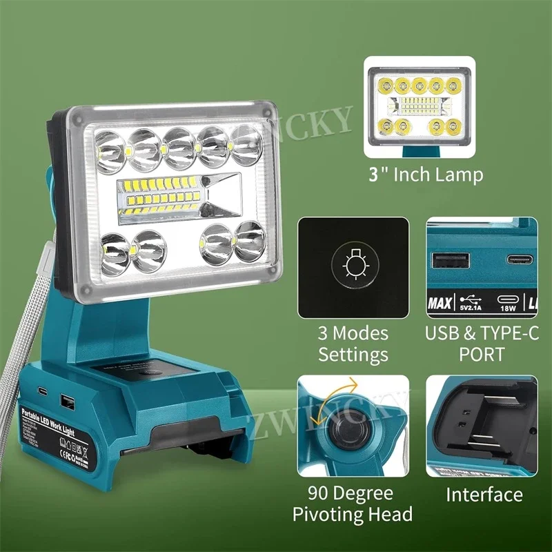 Kablosuz Çalışma Lambası LED E - Black+Decker Tool Cordless incelemesi ve fiyatı