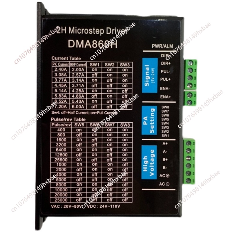 Dm860h Sürücü Dijital Step Mot - Stepper Driver Cnc incelemesi ve fiyatı
