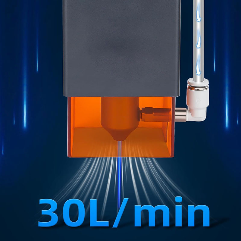 CNC 30L/Min Lazer Hava Destek  - Industrial Laser Engraver incelemesi ve fiyatı