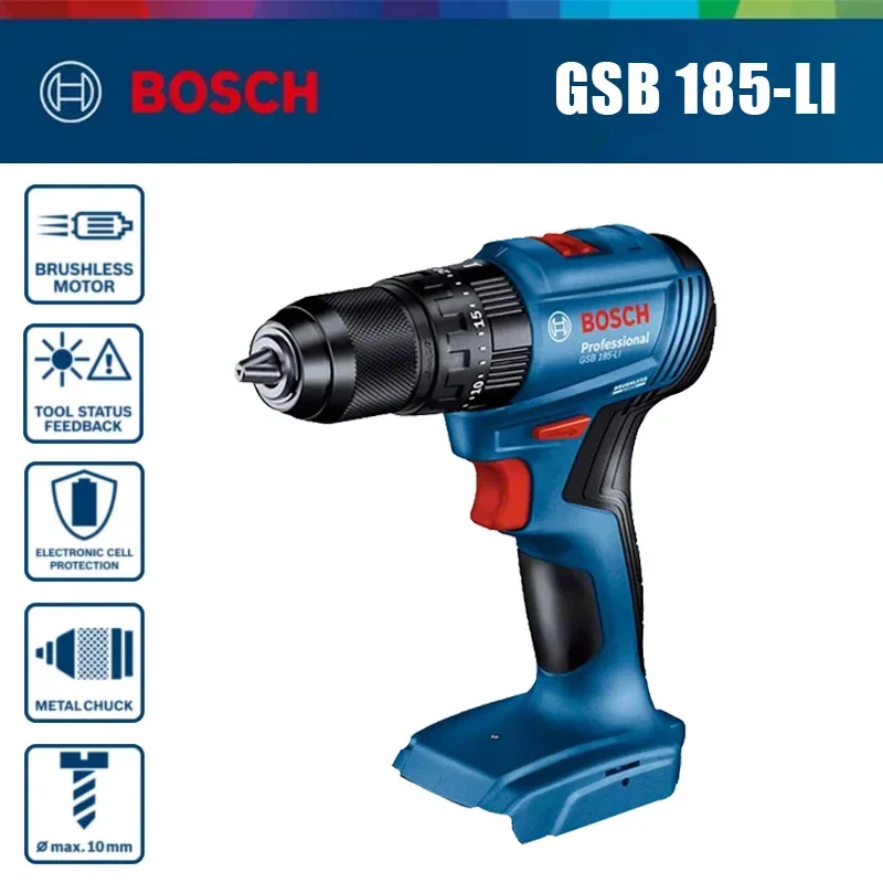 Bosch GSB 185-LI 18V Fırçasız  - Bosch Drill Gsb 18V incelemesi ve fiyatı