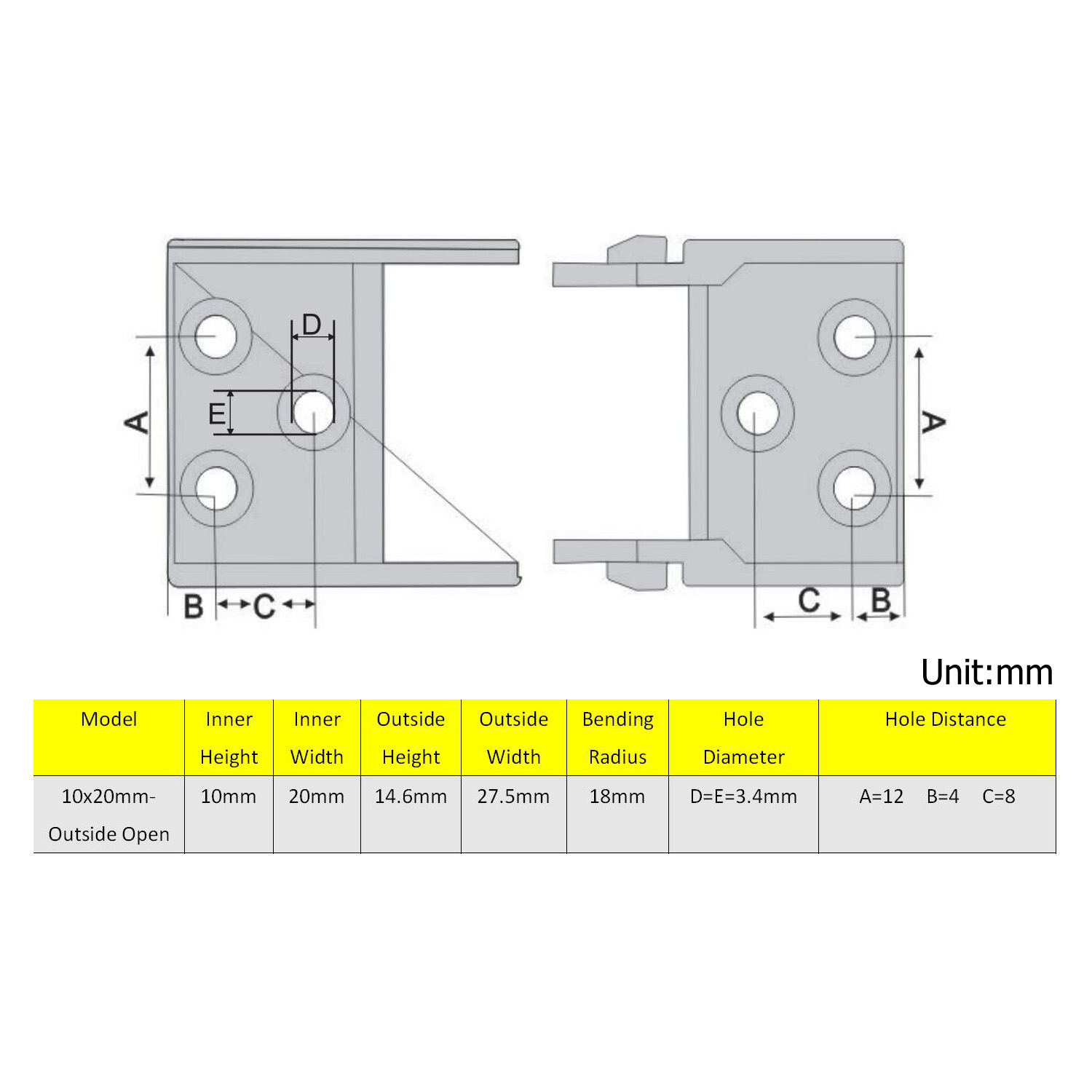 10X20mm Sürükle Zincir Uzunluğ - Drag Chain Cnc incelemesi ve fiyatı