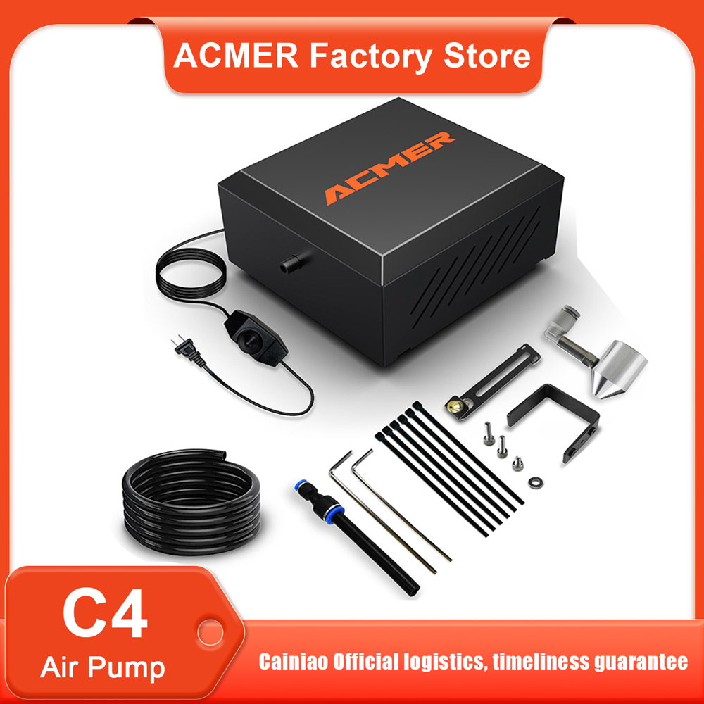ACMER C4 Lazer Hava Destek Pom - Industrial Laser Engraver incelemesi ve fiyatı