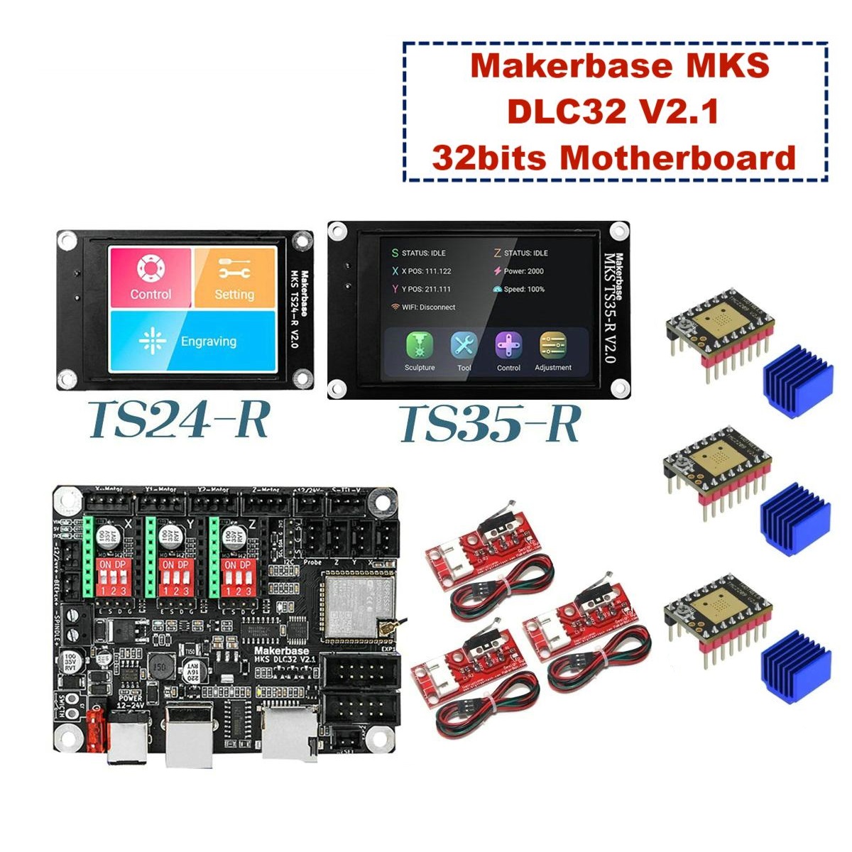 Makerbase MKS DLC32 V2.1 32bit - Industrial Laser Sensor incelemesi ve fiyatı