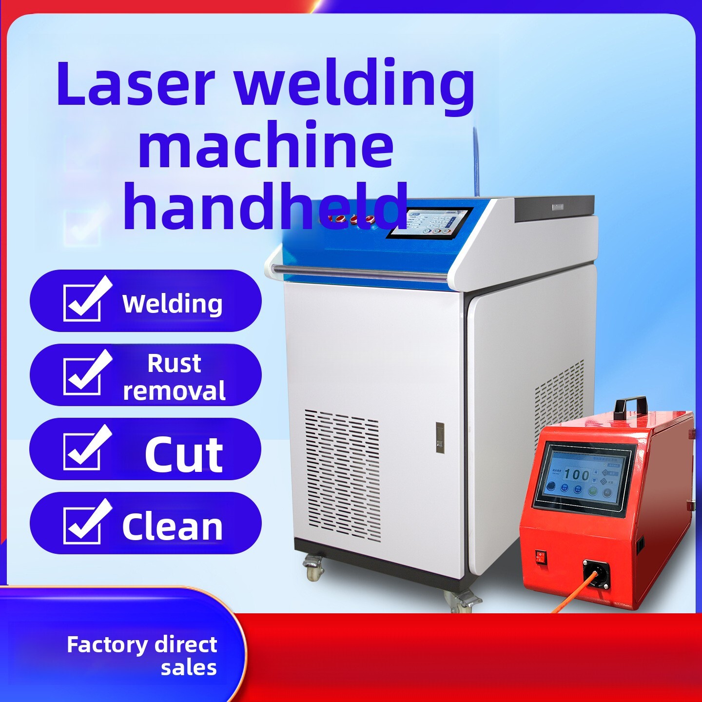 Elde Taşınabilir Endüstriyel T - Industrial Handheld Laser Welding Machine incelemesi ve fiyatı
