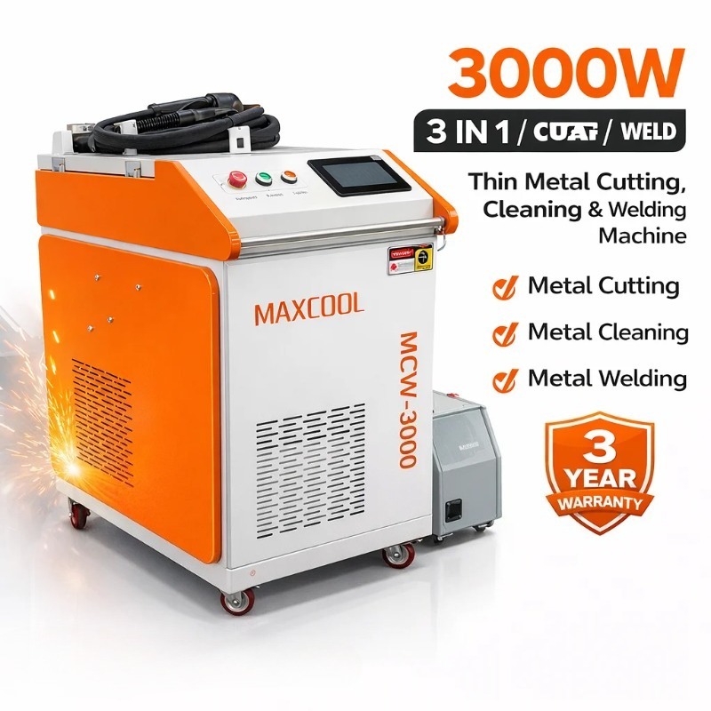 Kaynak Makinesi 3'ü 1 Arada La - Industrial Laser Welding Machine incelemesi ve fiyatı