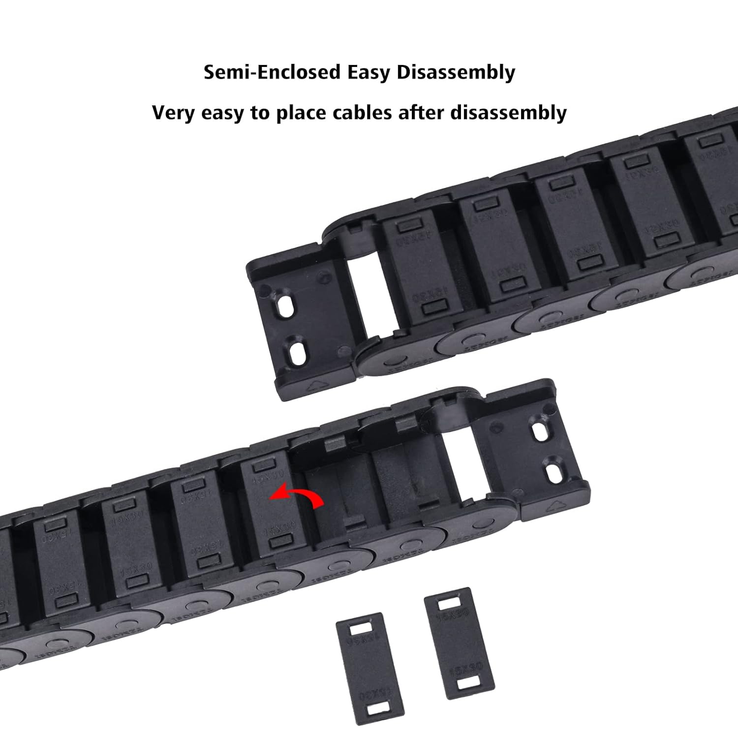 Kablo Çekme Zinciri R55 R38 Ya - Drag Chain Cnc incelemesi ve fiyatı