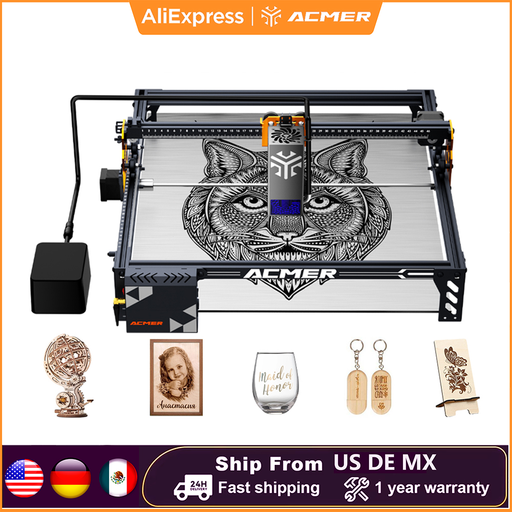 ACMER P1 S PRO 20W 10W 6W Laze - Industrial Laser Engraver incelemesi ve fiyatı