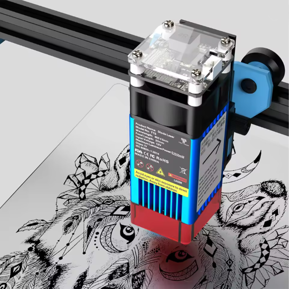 TwoTrees TTS-55 Pro/TTS-10 Pro - Industrial Laser Engraver incelemesi ve fiyatı