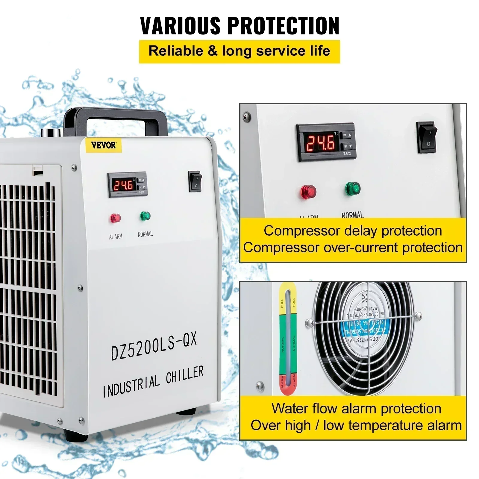 SIHAO CNC Endüstriyel Su Soğut - Laser Chiller Water Cooler incelemesi ve fiyatı