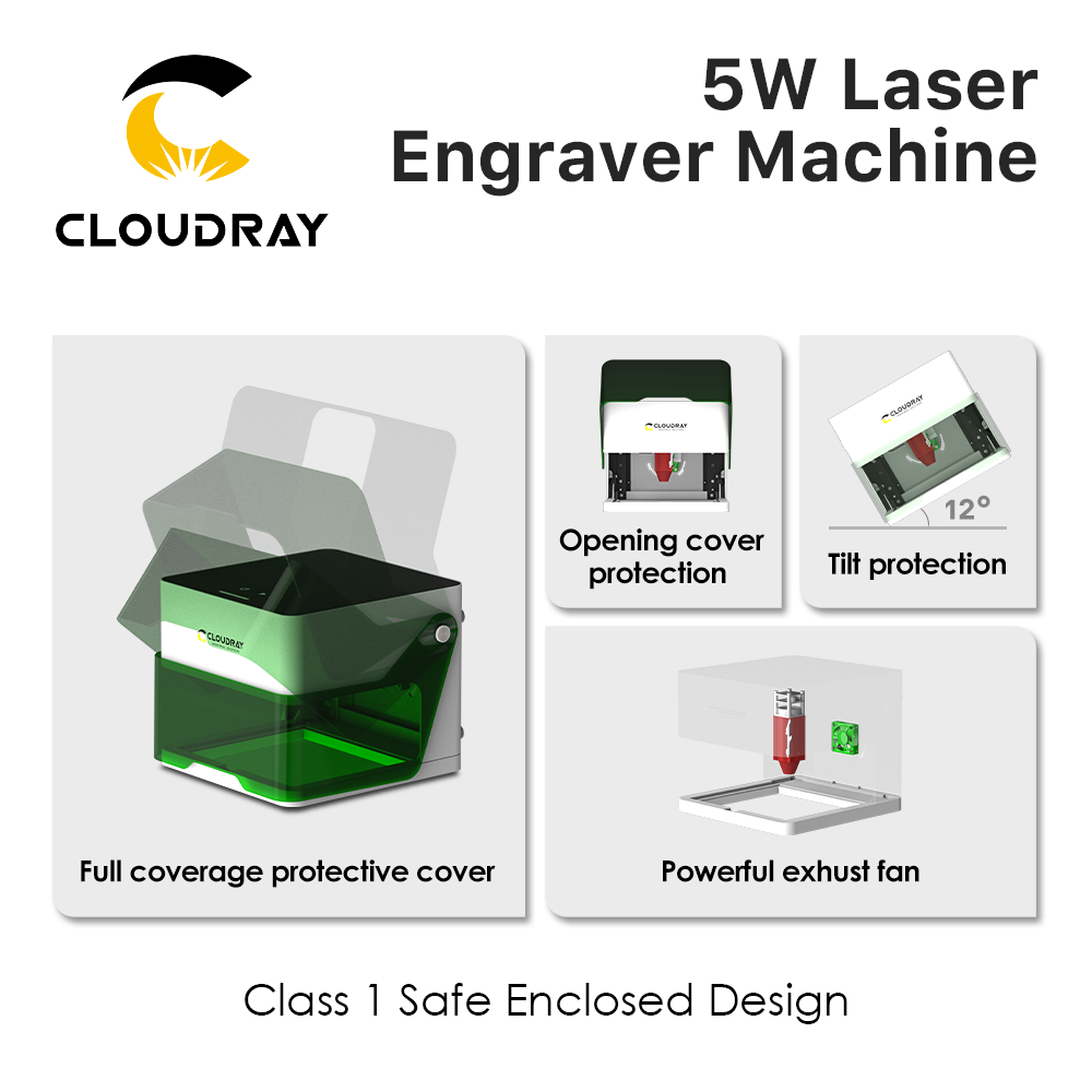 Cloudray Lazer Gravür Makinesi - Industrial Laser Cutting Machine incelemesi ve fiyatı
