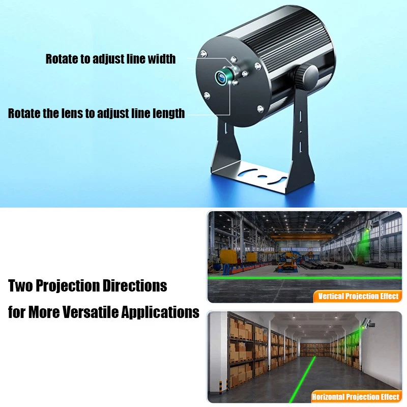 Endüstriyel Lazer Projektör Iş - Industrial Laser Line Projector incelemesi ve fiyatı
