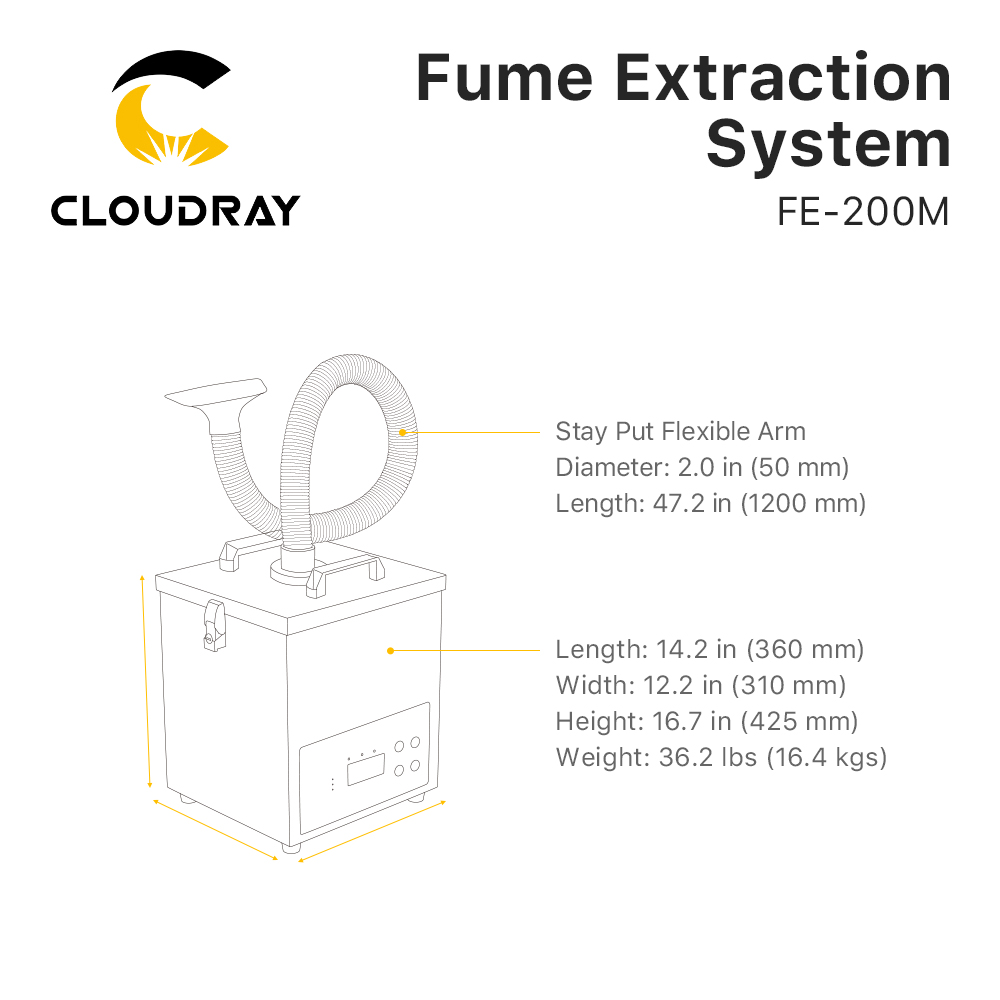 Cloudray FE-200M Hafif Hizmet  - Industrial Laser Cutting Machine incelemesi ve fiyatı